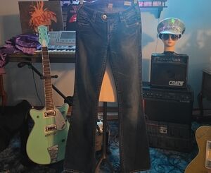 Silver Jeans Women's Dark Blue Boot Cut Jeans